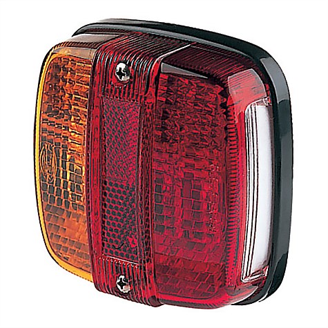 Tail Lamp 12V Red and Amber