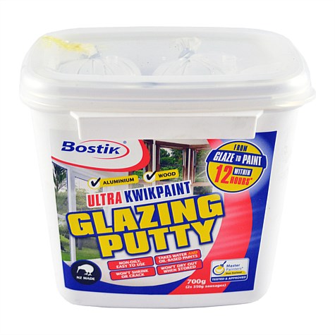 Bostik Ultra KwikPaint Glazing Putty