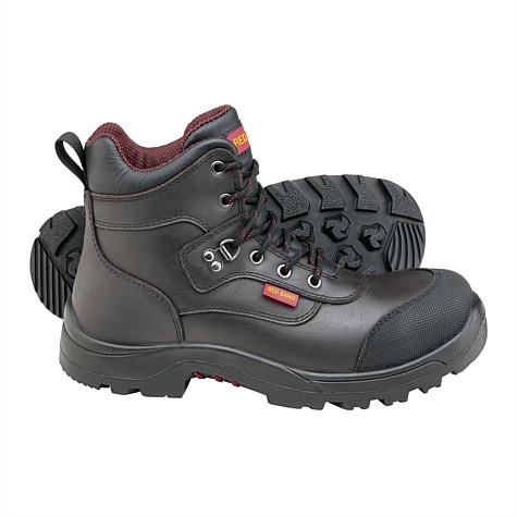 Red Band Lace Up Safety Boot Skellerup