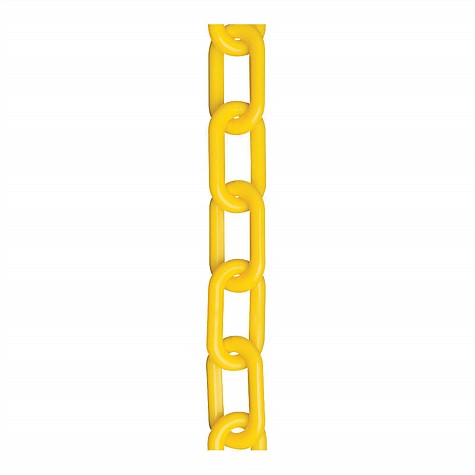 Barrier Chain Plastic Yellow