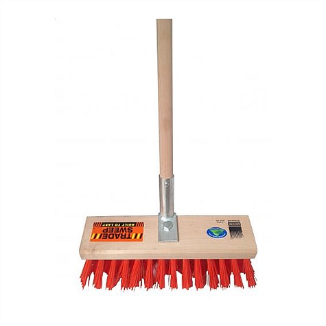 Trade 355mm Sweep Broom With Handle