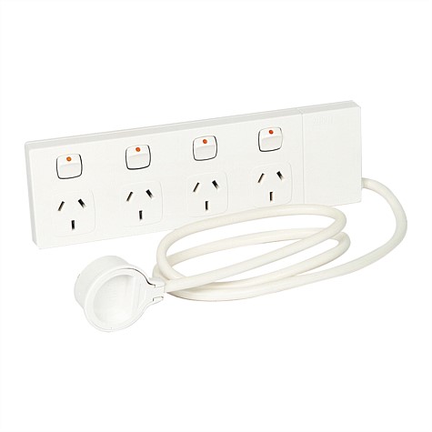 HPM 4 Outlet Powerboard