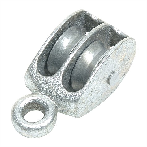 Zenith Galvanised Double Awning Pulley