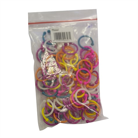 Poultry Rings Assorted Colours