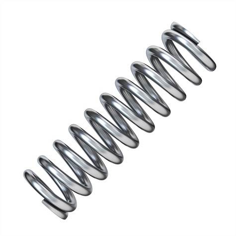 Century 9/32 Inch Zinc Plated Utility Compression Spring 2PK
