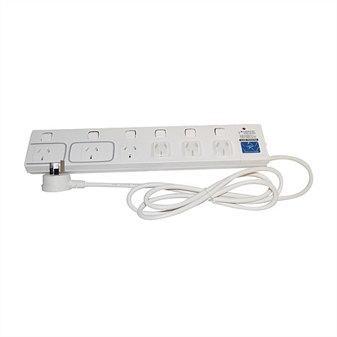 HPM 6 Outlet Surge Protector Power Board