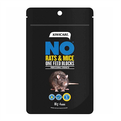 Kiwicare NO Rats & Mice One Feed Blocks