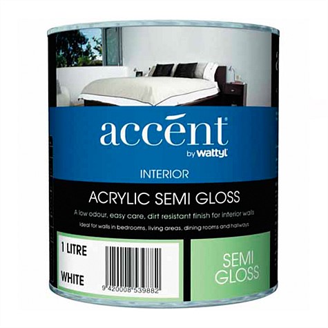 Accent Interior Semi-Gloss White