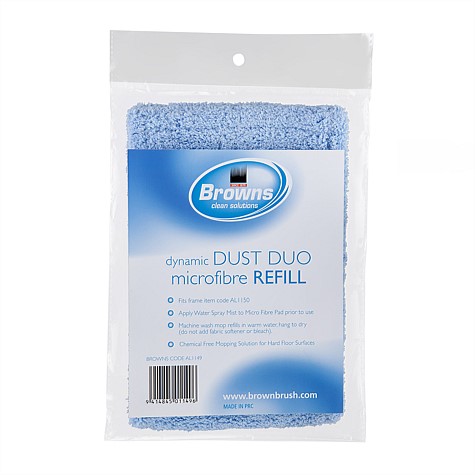 Browns Brushware Dynamic Dust Duo Microfibre Refill