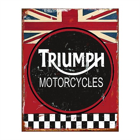 Triumph Motorcycles Tin Sign