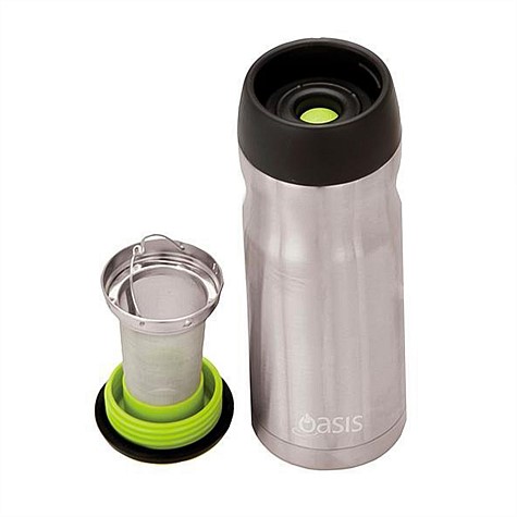 Oasis Stainless Steel Travel Tea Mug With Infuser