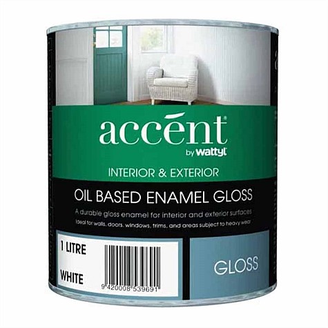 Accent Oil Based Gloss Enamel Paint