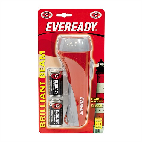 Eveready D Size Brillant Beam Torch