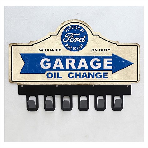Ford Oil Change Key Hooks