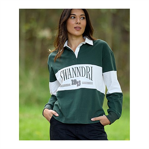 Swanndri Women's Rutherford Long Sleeve Rugby Shirt