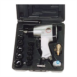 Wellmade Air Impact Wrench 1/2 Inch Kit