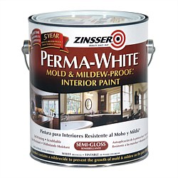 Zinsser Perma White Semi Gloss Interior Paint