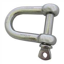 Stainless Steel Trailer Shackle with Captive Pin