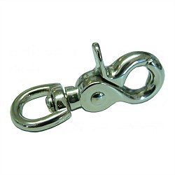Snap Hook with Pincer and Swivel Head 5/8 Inch