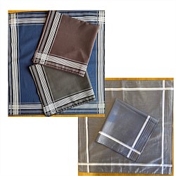 Large Woven Cotton Handkerchief