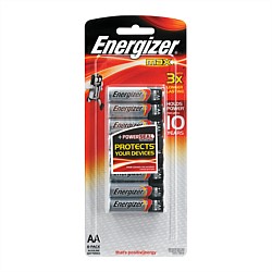 AA Batteries Energizer Max 8 Pack