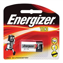 Energizer 123 Lithium Battery 