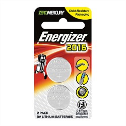 Energizer 2016 Batteries 2 Pack