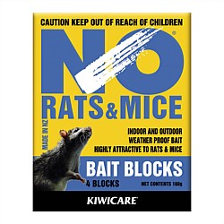NO Rats and Mice Bait Blocks Kiwicare