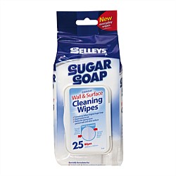 Selleys Sugar Soap Wipes 25 Pk