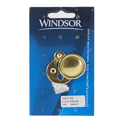Windsor Brass Covered Keyhole Escutcheon