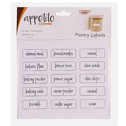 Appetito Pantry Labels