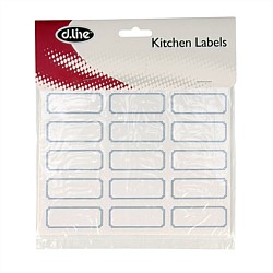 D.Line Blank Canister Labels 