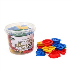Numbers & Letters Cookie Cutters