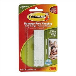 3M Command Narrow Picture Hanging Strips