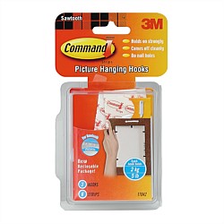 3M Command Sawtooth Picture Hanging Hooks