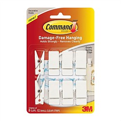 3M Command Spring Clips Value Pack