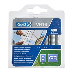 Rapid VR16 Fence Hog Ring Staples