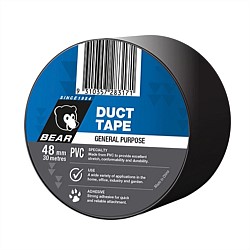 Bear General Purpose Black Duct Tape