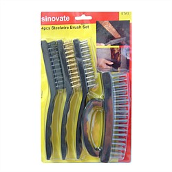 Sinovate 4pc Wire Brush Set