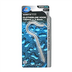 Zenith Stainless Steel Clothesline Hook