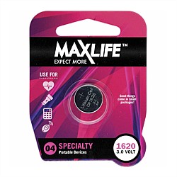 Maxlife CR1620 Button Cell Battery 