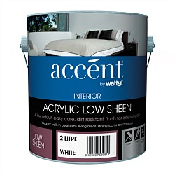 Accent Interior Acrylic Low Sheen White