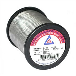 Consolidated 500g Alloy Resin Cored Solder 