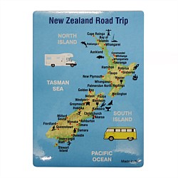 Road Trip New Zealand Magnet