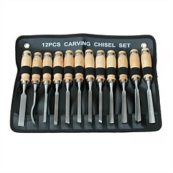 Tooline 12pce Carving Chisel Set