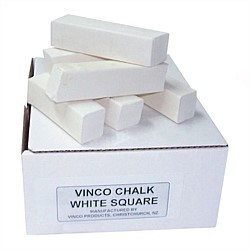 Vinco White Square Chalk