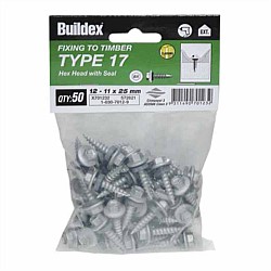 Buildex Timber Cladding Type 17 Tek Screw