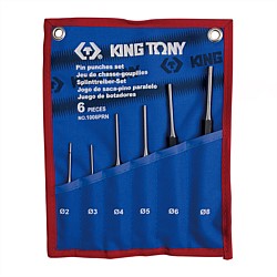 King Tony 6pce Pin Punch Set