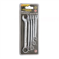 Trades Pro 5pc Metric Combination Wrench Set