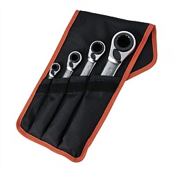 Bahco 4 Piece Ratcheting Spanner Set